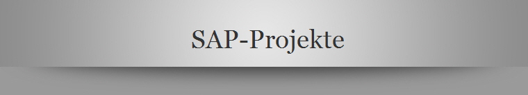 SAP-Projekte